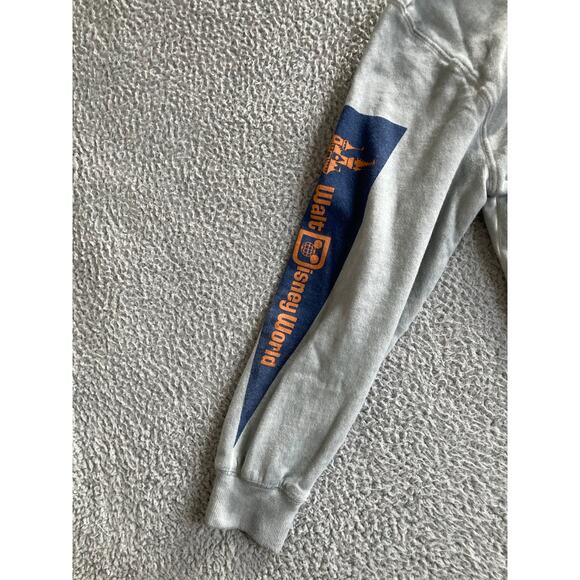 Walt Disney World Vault Collection 50 Sweatshirt Men Small Mickey Gray 70s Retro - Picture 4 of 16